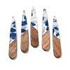 Resin and Walnut Pendants FIND-R051-08F-1