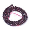 Natural Garnet Beads Strands G-P433-28A-1