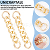 2Pcs Aluminum Curb Chain Purse Strap Extender FIND-UN0003-04A-LG-5