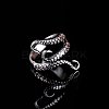 Alloy Adjustable Open Cuff Rings FS-WG8E8AD-02-1