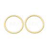 Brass Linking Rings KK-O143-35G-2