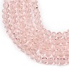 Transparent Glass Beads Strands GLAA-G125-01A-02-3