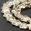 Transparent Glass Beads Strand GLAA-K057-01L-4
