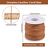 50M Cowhide Leather Cord DIY-CL0001-22-2