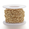 Soldered Brass Cable Chains KK-S332-17G-2