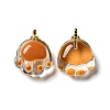 Transparent Glass Pendants FIND-I029-03B-1