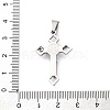 Non-Tarnish 304 Stainless Steel Pendants X-STAS-D087-02P-1-3