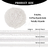 FINGERINSPIRE 15 Yards 3 Styles Pleated Chiffon Elastic Lace Trim OCOR-FG0001-77-2