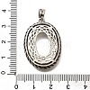 Brass Pendant Cabochon Settings KK-M313-22AS-3