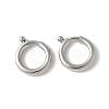 316 Surgical Stainless Steel Spring Gate Rings STAS-H234-06P-03-1