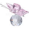 1Pc Glass Crytsal Butterfly Display Decorations LAMP-CN0001-01C-1