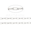 304 Stainless Steel Paperclip Chains CHS-F010-01A-P-01-1