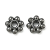 Rack Plating Zinc Alloy Spacer Beads FIND-T071-04B-1