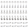 ARRICRAFT 50Pcs 5 Styles 304 Stainless Steel Column Cord Ends STAS-AR0001-14-1