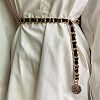 Alloy PU Leather Braided Waist Chains for Woman WGB955C-05-1
