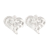 Valentine's Day Transparent Acrylic Pendants TACR-G048-02A-1