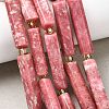 Natural Thulite Beads Strands G-D353-A01-1