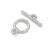 Brass Toggle Clasp KK-D289-53A-P-3