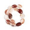 Natural Striped Agate/Banded Agate Beads Strands G-Z061-C09-04-3