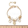 Alloy Enamel European Beads Charm Bracelets BJEW-F495-03G-3