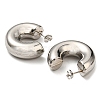 304 Stainless Steel Stud Earrings EJEW-E602-03P-2