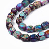 Natural Regalite/Imperial Jasper/Sea Sediment Jasper Beads Strands X-G-Z008-01B-3