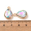 Electroplate Glass Pendants GL-CBA7A25-03C-3