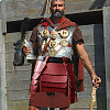 Medieval Viking PU Leather Belt Skirt AJEW-WH20077-031B-4