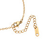 304 Stainless Steel Pendant Necklaces NJEW-T018-41G-2