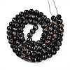 Baking Paint Glass Beads Strands DGLA-N010-10mm-10-2