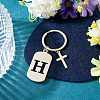1Pc Stainless Steel Keychains KEYC-TADJ0001-08H-3