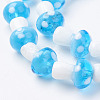 Handmade Lampwork Beads Strands LAMP-E015-03B-1