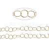 Ion Plating(IP) 304 Stainless Steel Rolo Chains CHS-G027-06G-2