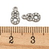 304 Stainless Steel Pendants STAS-L080-002P-08-3