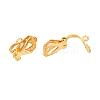 Iron Clip-on Earring Findings KK-R071-06G-3
