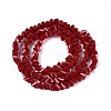 Opaque Glass Beads Strands GLAA-N019-4mm-15-3