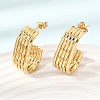201 Stainless Steel Stud Earrings SA-CBA4A0D-07G-1
