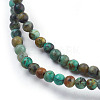 Natural African Turquoise(Jasper) Beads Strands TURQ-G037-4mm-3