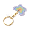 4Pcs 4 Styles Iron Keychains KEYC-JKC00945-5