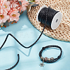 4-Ply Round Imitation Leather Braided Cord LC-WH0003-10A-4