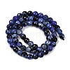 Natural Fire Crackle Agate Beads Strands G-C082-A01-32-3