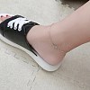 925 Thai Sterling Silver Anklets AJEW-BB60873-A-2