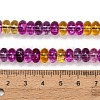 Dyed Imitation Gemstone Glass Beads Strands GL-Z001-03A-08-4