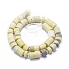 Natural Butter Jade Beads Strands G-K293-K03-A-2