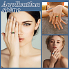 30Pcs 6 Styles 201 Stainless Steel Grooved Finger Ring Settings STAS-ME0003-12EB-4