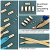 Zinc Alloy End Caps FIND-PH0001-48LG-7