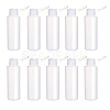100ml PE Plastic Empty Refillable Flip Cap Bottles MRMJ-WH0037-13C-1