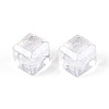 Transparent Acrylic Beads TACR-T028-59B-3