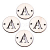 Unfinished Natural Poplar Wood Links Connectors WOOD-S045-140B-01A-1