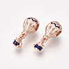 Alloy European Dangle Charms MPDL-S066-082A-RG-2